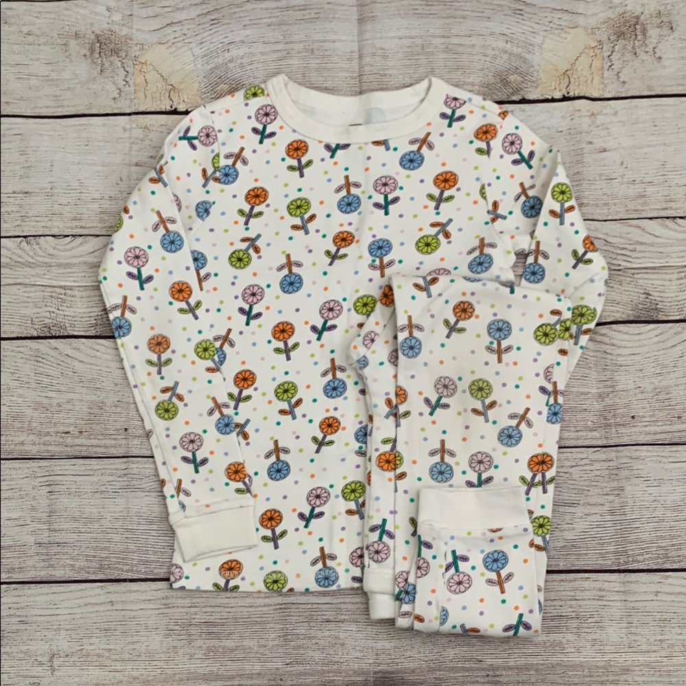 Colorful Floral Pajama Set